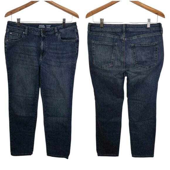 Amazon 14 Short Straight Leg Jeans - Picture 1 of 11